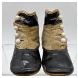 Antique Pair of Button-Closure Baby Shoes