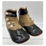 Antique Pair of Button-Closure Baby Shoes