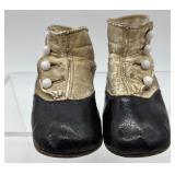 Antique Pair of Button-Closure Baby Shoes