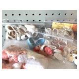 Collection of Vintage Doll Shoes and Accessories