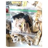 Collection of Vintage Doll Shoes and Accessories
