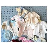Collection of Handcrafted Baby and Doll Knitwear and Dresses