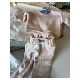 Collection of 17 Vintage Baby Doll Clothes, Various Styles and Fabrics