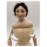 Set of Artisan Dolls Including Amelia Bloomer
