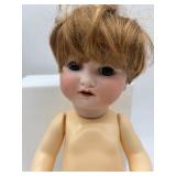 Vintage Collection of Bisque Doll Parts and Heads, Including Nippon