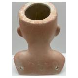 Vintage Collection of Bisque Doll Parts and Heads, Including Nippon