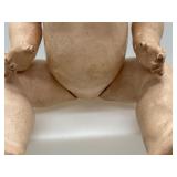 Vintage Collection of Bisque Doll Parts and Heads, Including Nippon