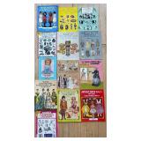Collection of Vintage Paper Doll Books