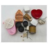 Collection of Doll Voice Boxes and Accessories