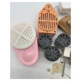 Collection of Doll Voice Boxes and Accessories