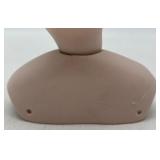 Vintage Porcelain Doll Parts with Bisque Head and Leather Boots