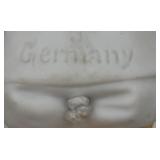 Collection of Antique German Bisque Doll Figurines including Dionne Quintuplets and Half Doll