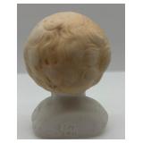 Collection of Antique German Bisque Doll Figurines including Dionne Quintuplets and Half Doll