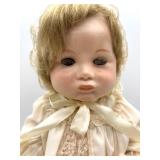 Vintage Porcelain Baby Doll in Lace Dress - SFBJ Paris 252
