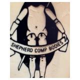 Set of 5 Vintage Shepherd Composite Doll Bodies - NEW