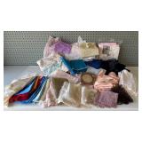 Assorted Fabric and Lace Collection