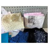 Assorted Fabric and Lace Collection