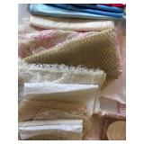 Assorted Fabric and Lace Collection