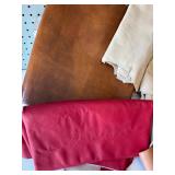 Mixed Lot of Assorted Leather Scraps