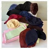 Assorted Vintage Wool Felt Hat Bases and Craft Materials