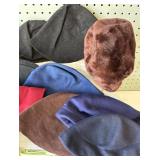 Assorted Vintage Wool Felt Hat Bases and Craft Materials