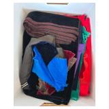 Assorted Velvet Fabric Scraps Collection in Various Colors