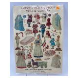 Collection of Vintage Paper Doll Cutouts and Costumes 21 Sheets