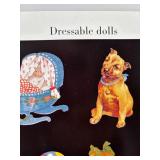 Collection of Vintage Paper Doll Cutouts and Costumes 21 Sheets