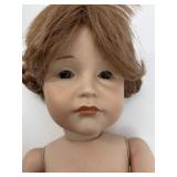 Reproduction Barbara Richards Porcelain Doll with Braided Hair