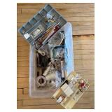 Collection of Doll Repair Parts and Tools - For Restringing Dolls