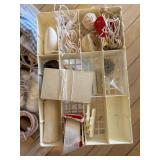 Collection of Doll Repair Parts and Tools - For Restringing Dolls