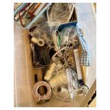 Collection of Doll Repair Parts and Tools - For Restringing Dolls