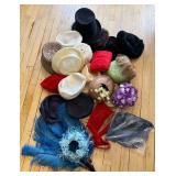 Collection of Vintage Hats and Accessories