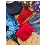 Collection of Vintage Hats and Accessories