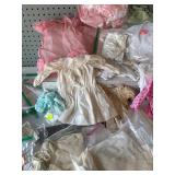 Collection of Vintage Doll Clothing and Accessories