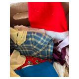 Vintage Collection of Doll Clothes, Patterns and Accessories