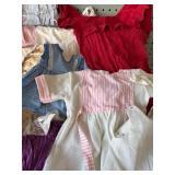 Collection of Vintage Handmade Doll Clothing and Accessories