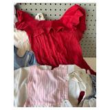 Collection of Vintage Handmade Doll Clothing and Accessories