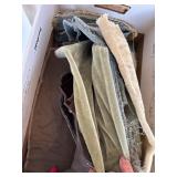 Assorted Velvet and Faux Fur Fabric Scraps