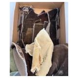 Assorted Velvet and Faux Fur Fabric Scraps