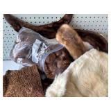 Collection of Genuine and Faux Fur Fabrics & Trims