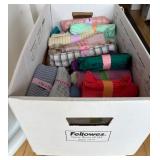 Assorted Fabric Collection - Various Colors, Sizes, and Patterns