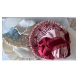 Collection of Vintage Doll Hats and Accessories
