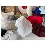 Vintage Hat Making Supplies Collection with 1880