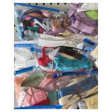 Assortment of Sewing Trims, Ribbons, and Lace