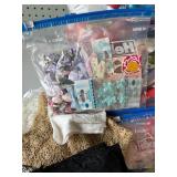 Assortment of Sewing Trims, Ribbons, and Lace