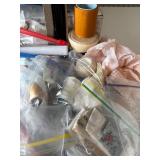 Assortment of Sewing Trims, Ribbons, and Lace