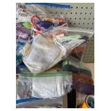 Assortment of Sewing Trims, Ribbons, and Lace