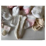 Collection of Vintage Doll, Â Baby and Toddler Shoes and Booties