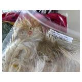 Collection of Assorted Feathers including Ostrich in Various Colors